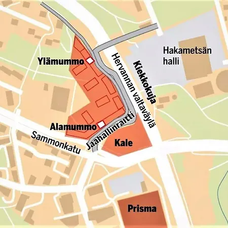 شقة Puisto-kaleva, Uusi, Upea Asunto Parkkihallilla تامبير